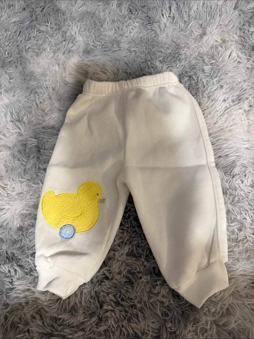 Baby sweatshirt and sweatpant outfit